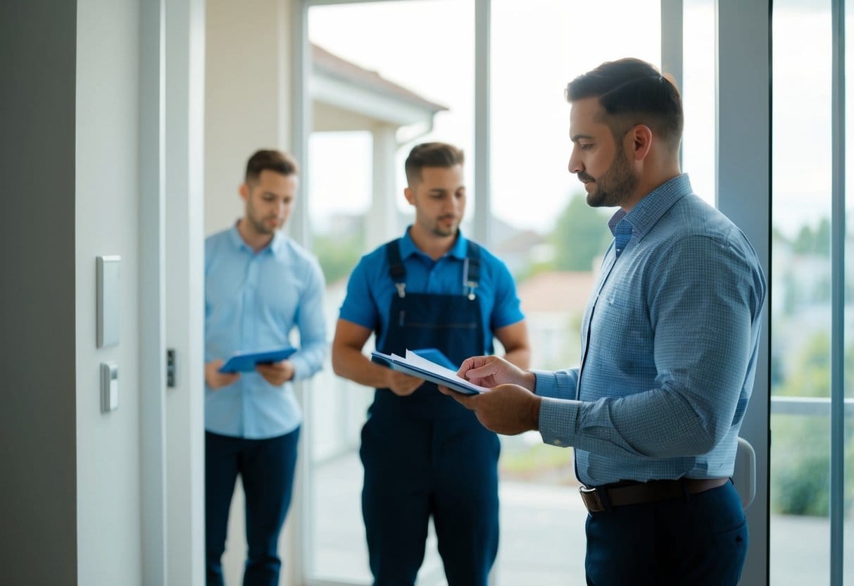 A property administrator superviserer vedligeholdelse. Lejere drager fordel af et rent, sikkert miljø